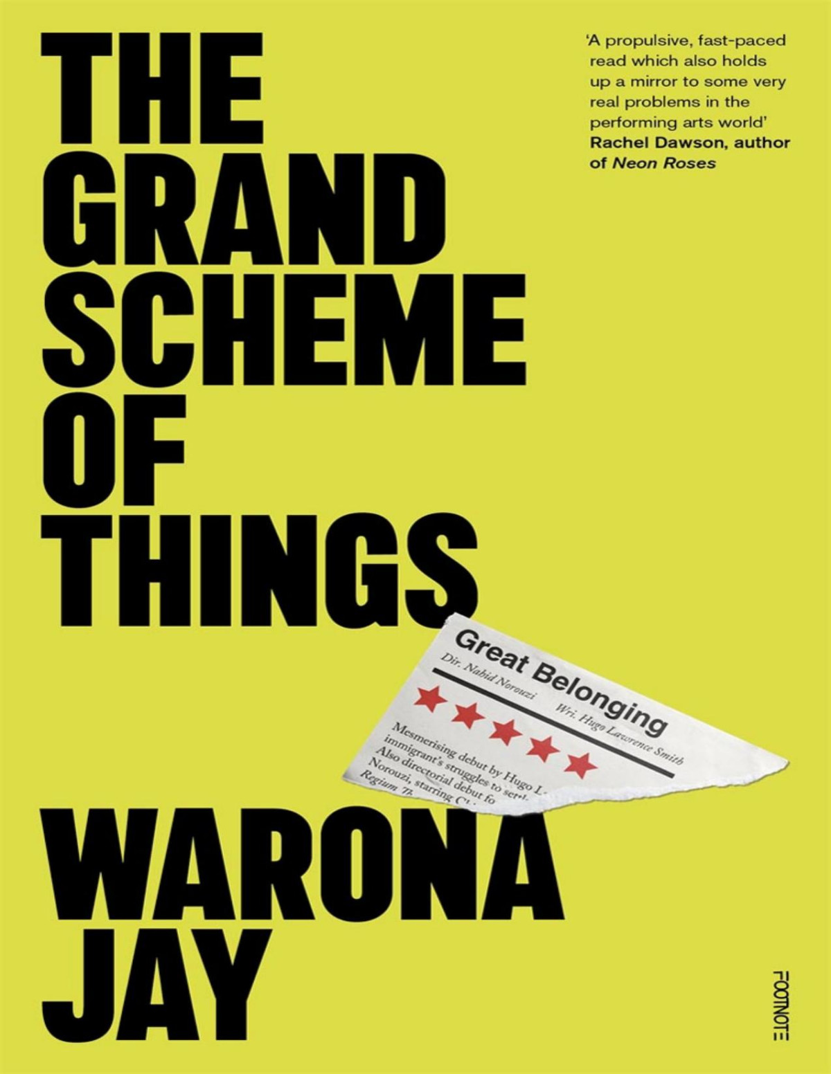The Grand Scheme of Things Warona Jay