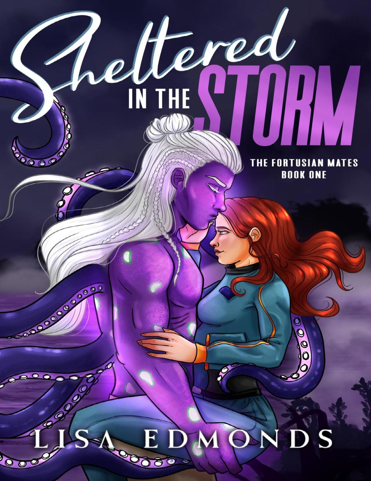 Sheltered In The Storm The Fortusian Mates Book 1 A Cozy Alien Romance Lisa Edmonds