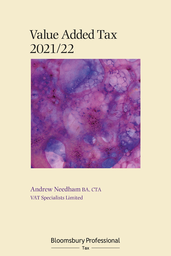 Bloomsbury Professional Vat 202122 Andrew Needham