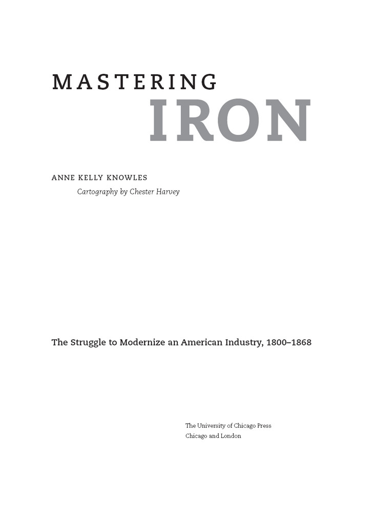 Mastering Iron Anne Kelly Knowles