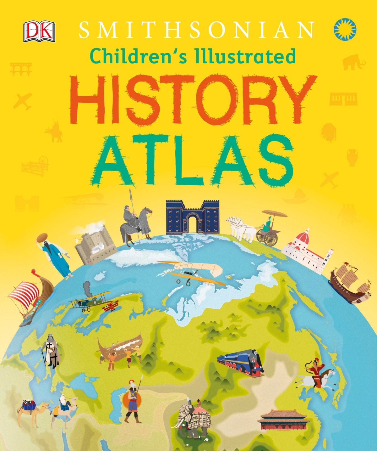 Childrens Illustrated History Atlas Visual Encyclopedia Dk