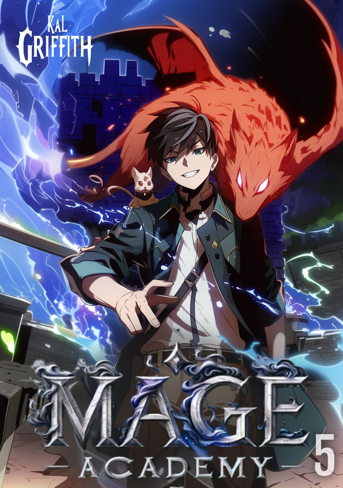 Mage Academy 5 A Litrpg Magic Academy Light Novel Imperial Summoner Griffith