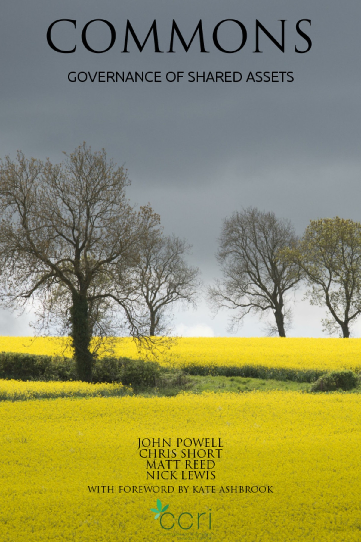 Commons Governance Of Shared Assets John Powell Matt Reed Chris Short