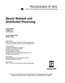 Neural Network And Distributed Processing 2001th Edition Xubang Shen