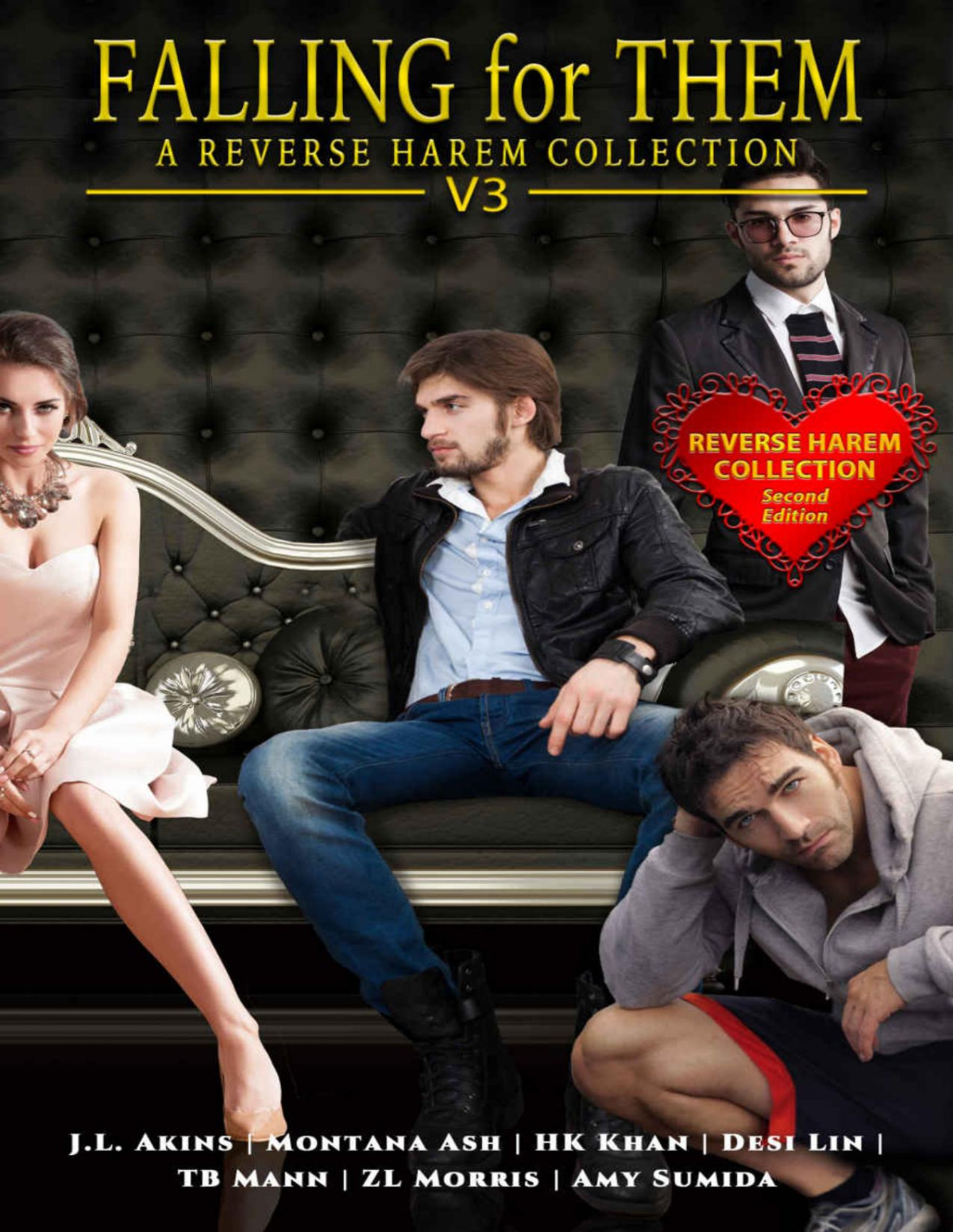 Falling For Them Volume 3 Reverse Harem Collection Amy Sumida Jl Akins Montana Ash Hk Khan Desi Lin Tb Mann Zl Morris