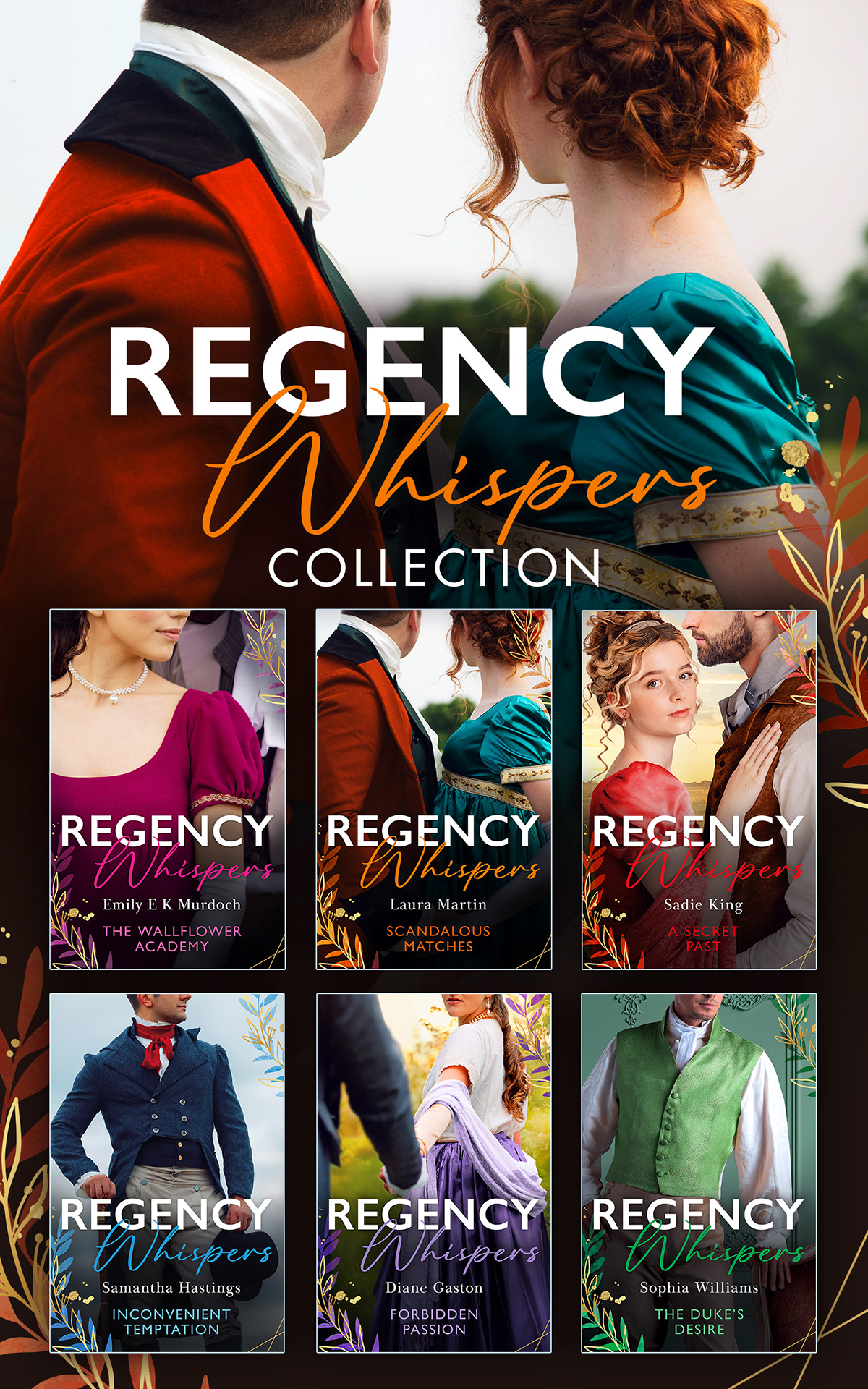 Regency Whispers Collection Emily E K Murdoch Laura Martin Sadie King Samantha Hastings Diane Gaston Sophia Williams