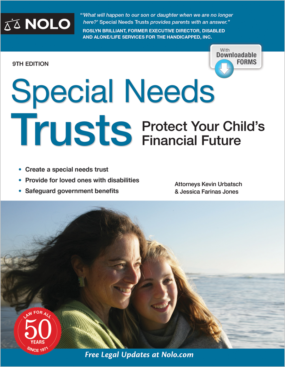 Special Needs Trusts Kevin Urbatschjessica Farinas Jones Jessica Farinas Jones