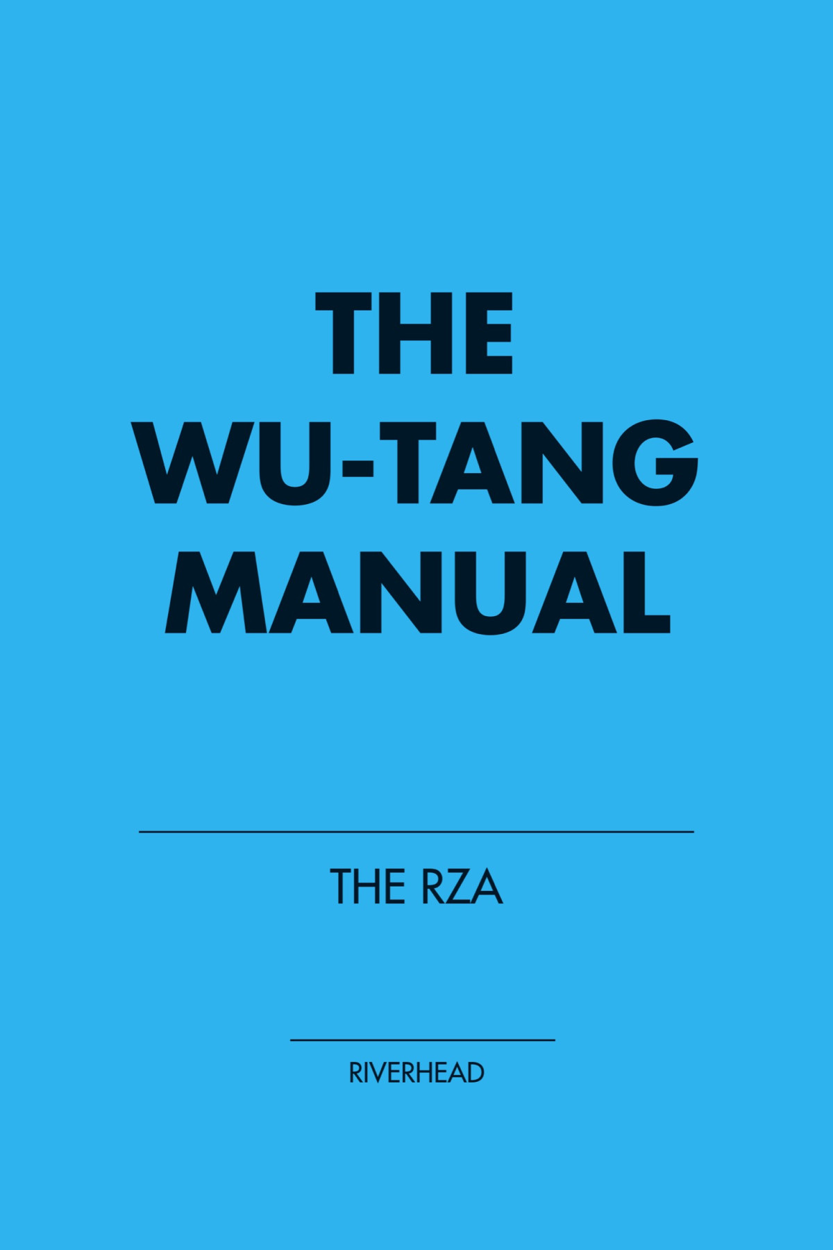 The Wutang Manual The Rza Chris Norris