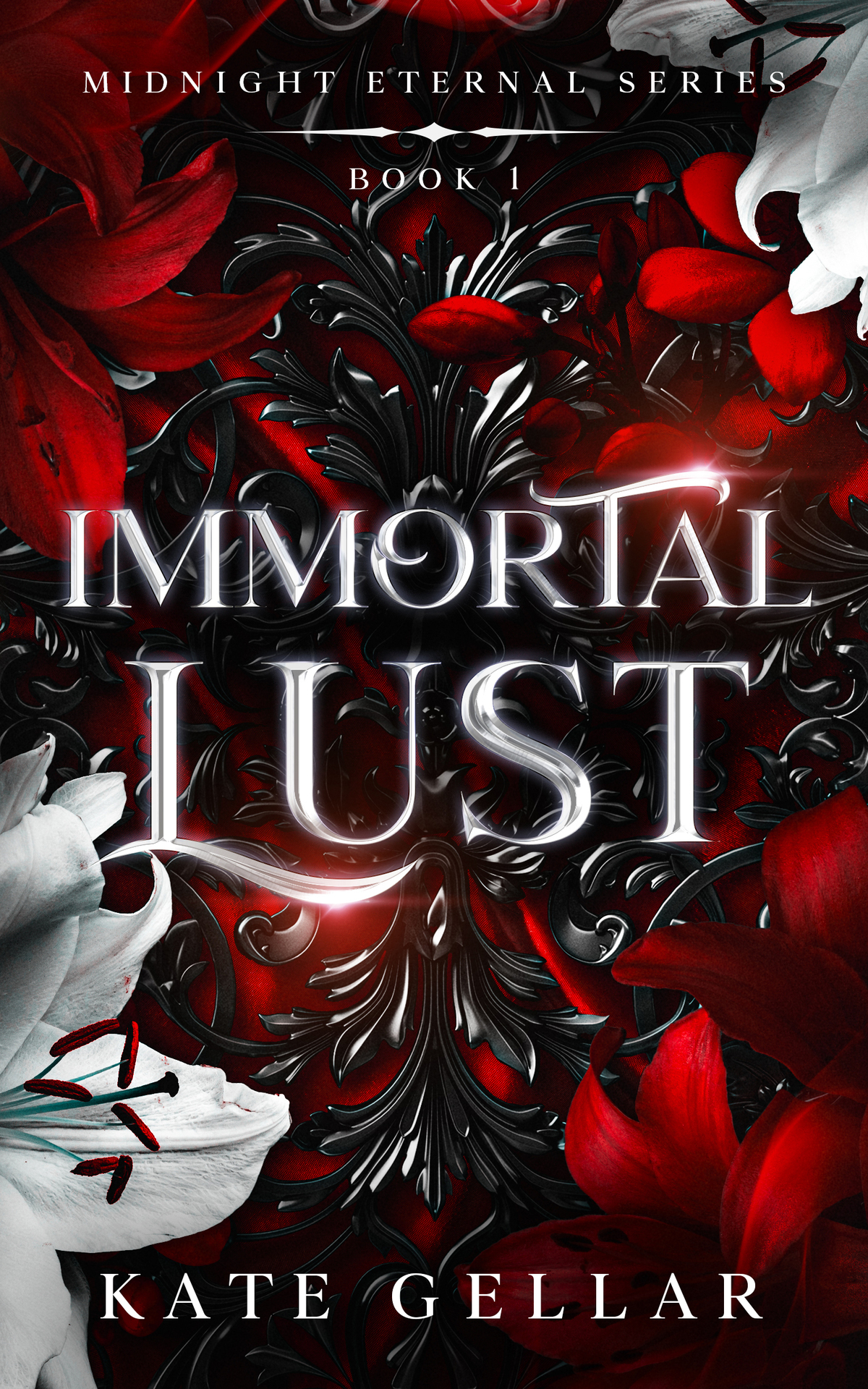 Immortal Lust Dark Vampirefantasy Romance Midnight Eternal Book 1 Kate Gellar