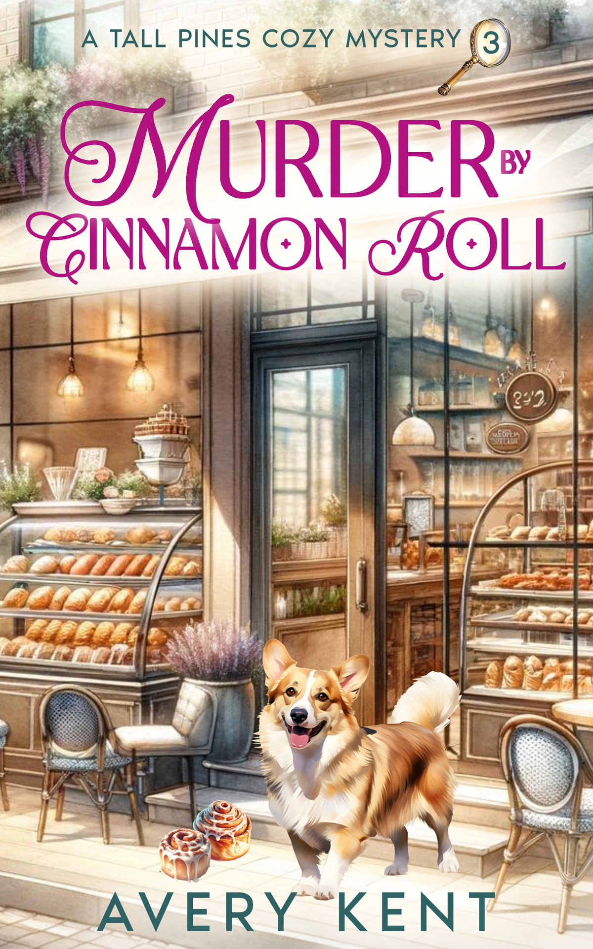 Murder By Cinnamon Roll A Tall Pines Cozy Mystery Avery Kent