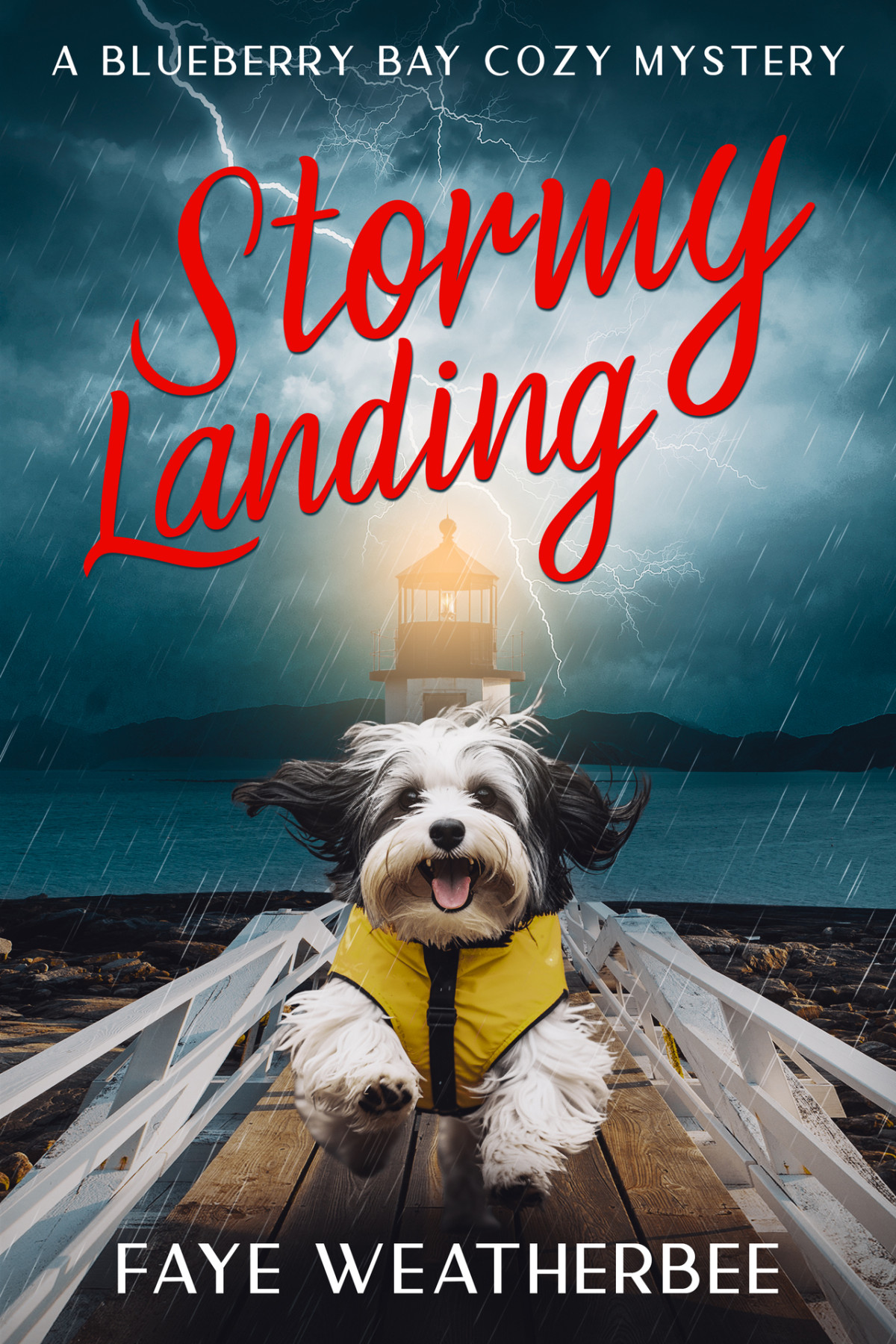 Stormy Landing A Blueberry Bay Cozy Mystery Faye Weatherbee