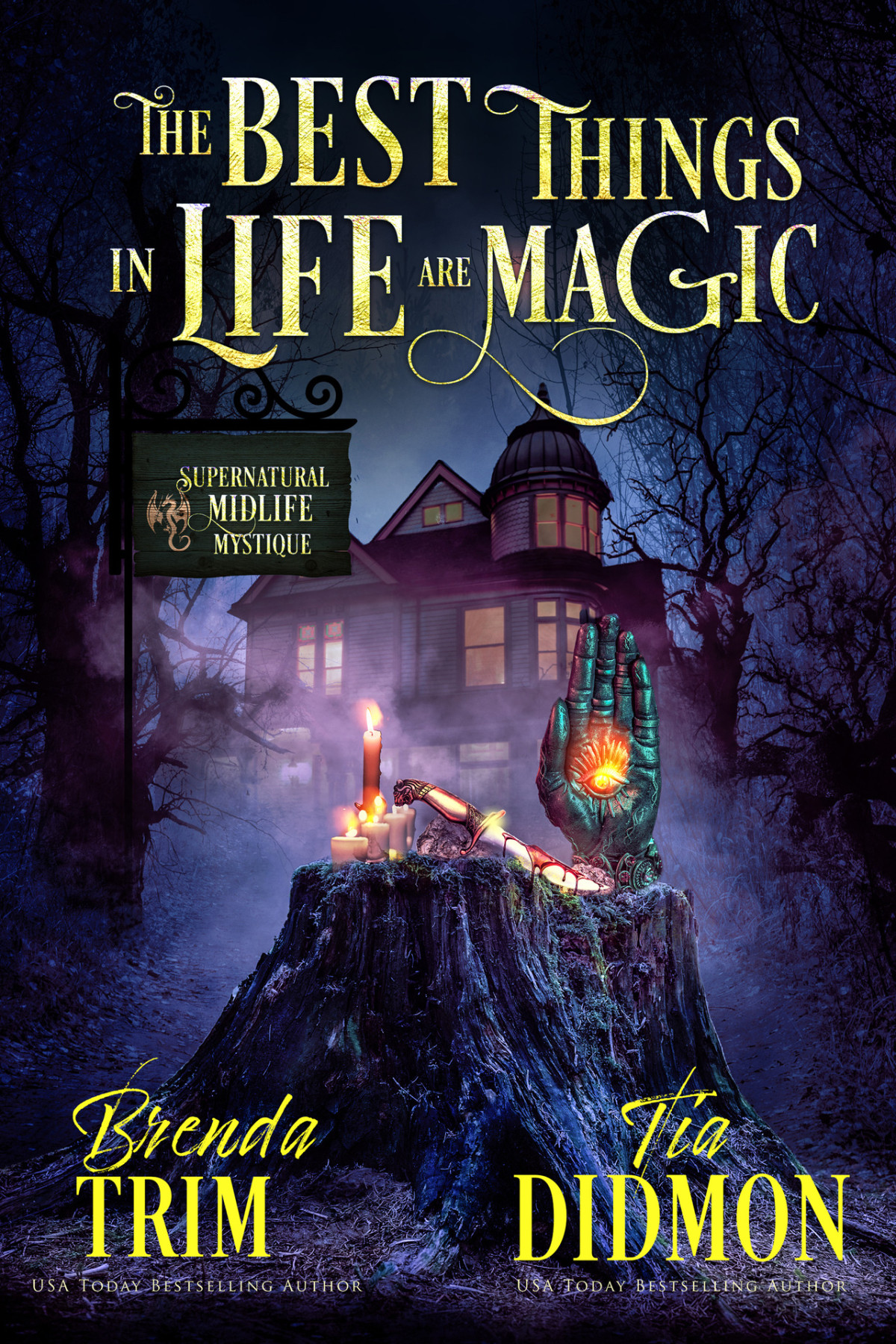 The Best Things In Life Are Magic Paranormal Womens Fiction Supernatural Midlife Mystique Shrouded Nation Book 27 Brenda Trim Tia Didmon