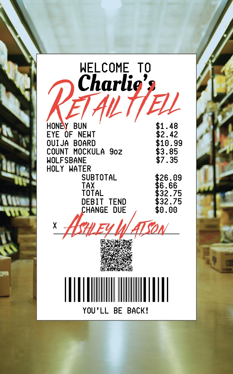 Welcome To Charlies Retail Hell Ashley Watson