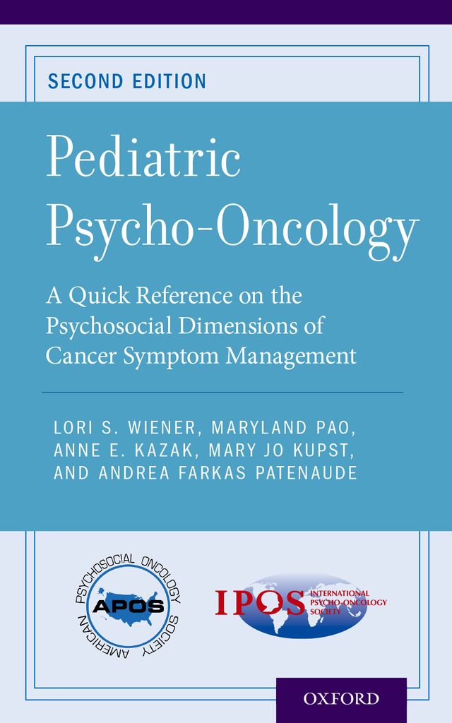 Pediatric Psychooncology Wiener Lori Spao Marylandkazak Anne Ekupst