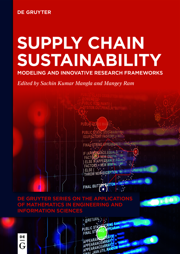 Supply Chain Sustainability Sachin Kumar Mangla Mangey Ram