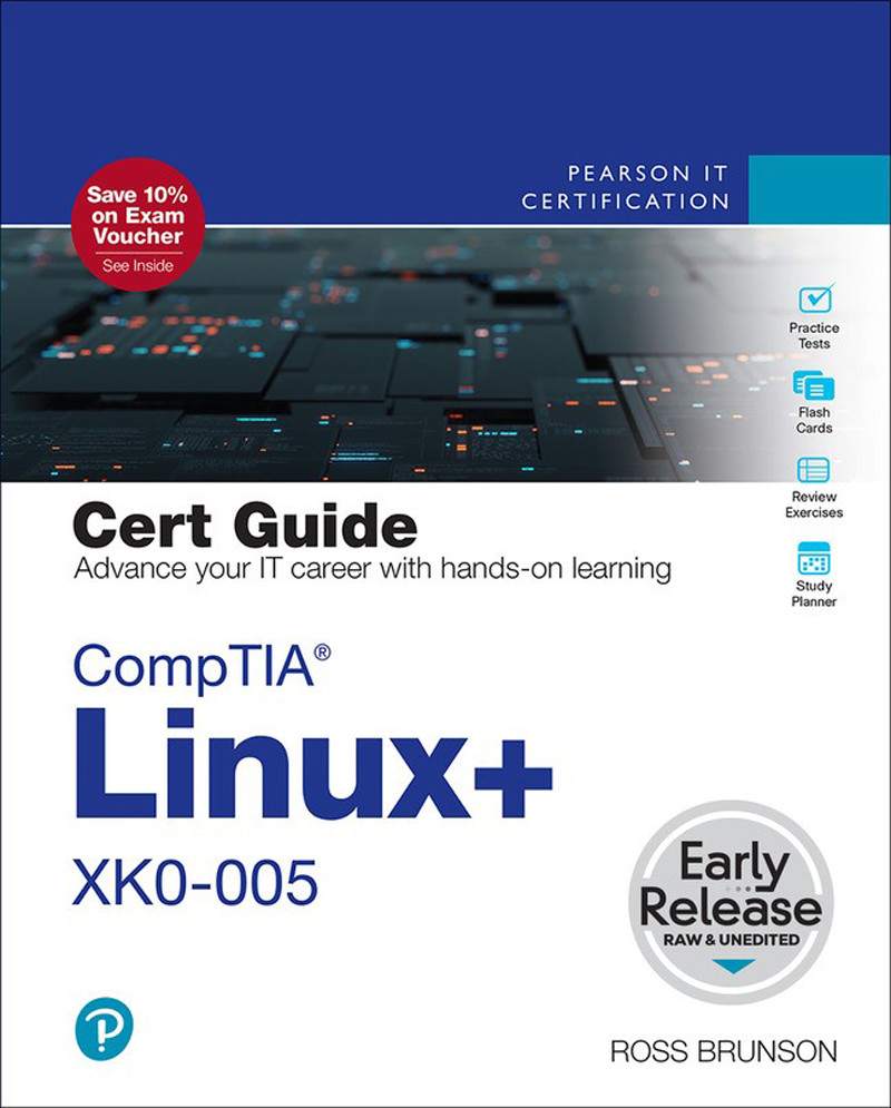 Comptia Linux Xk0005 Cert Guide Ross Brunson