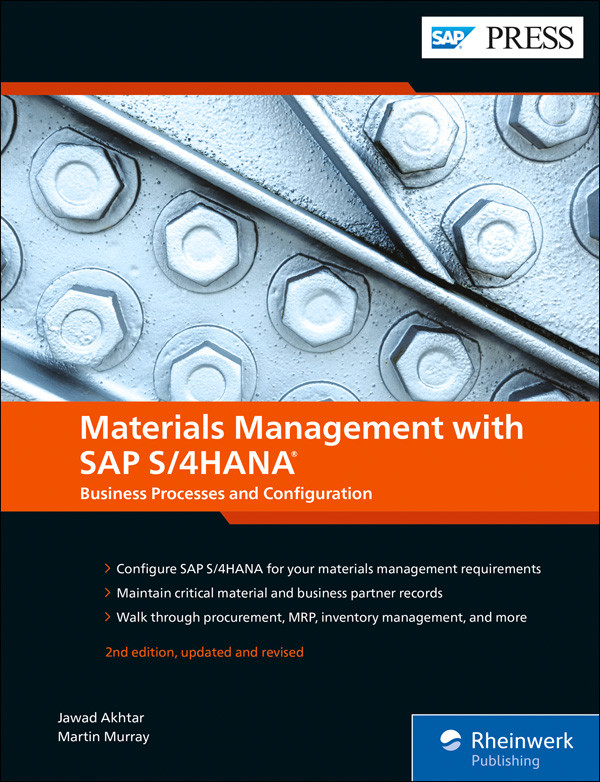 Materials Management With Sap S4hana Jawad Akhtarmartin Murray