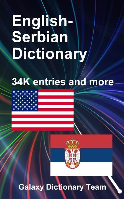 Engleskosrpski Rečnik Za Kindle 34105 Knjiga English Serbian Dictionary 34105 Entries Duc Trung Huynh