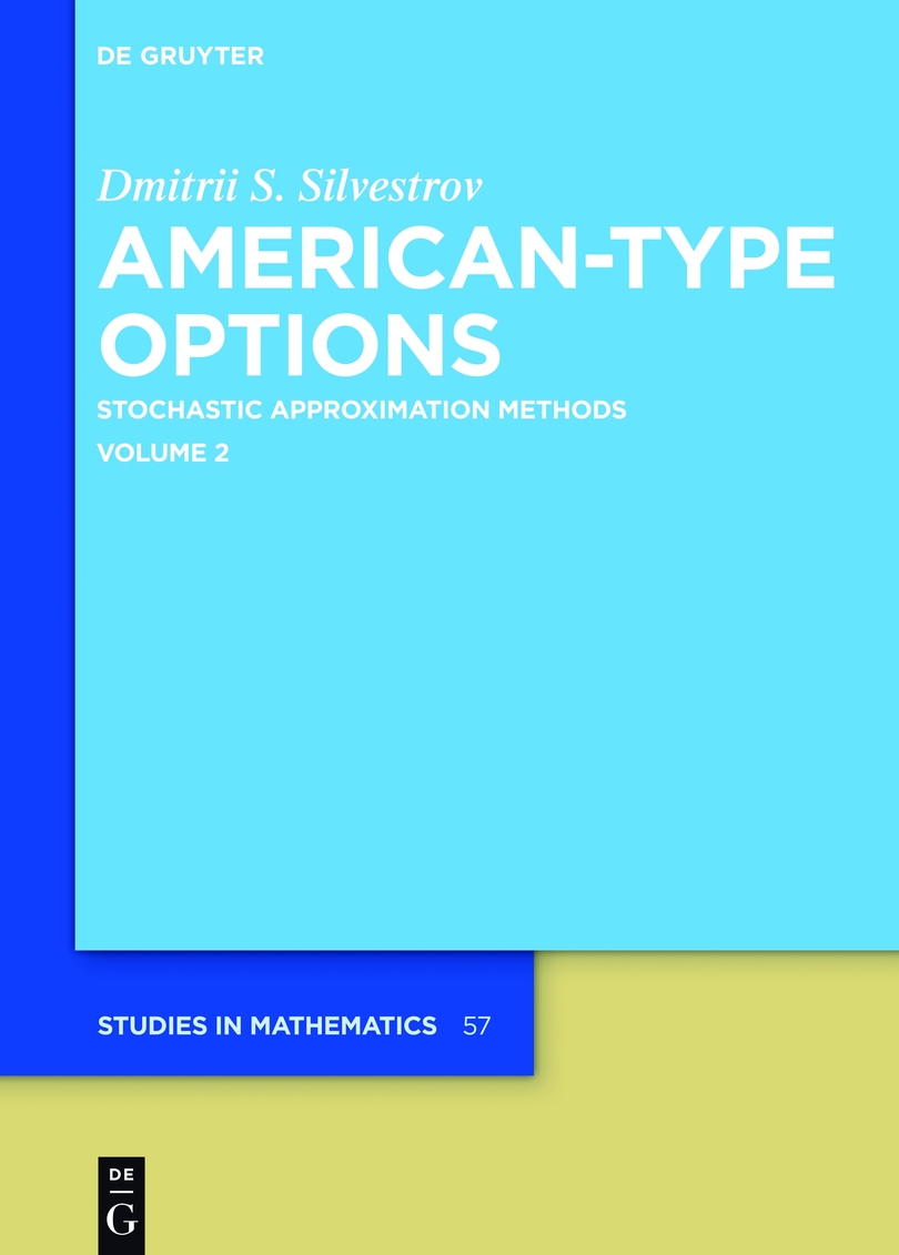 Americantype Options Dmitrii S Silvestrov