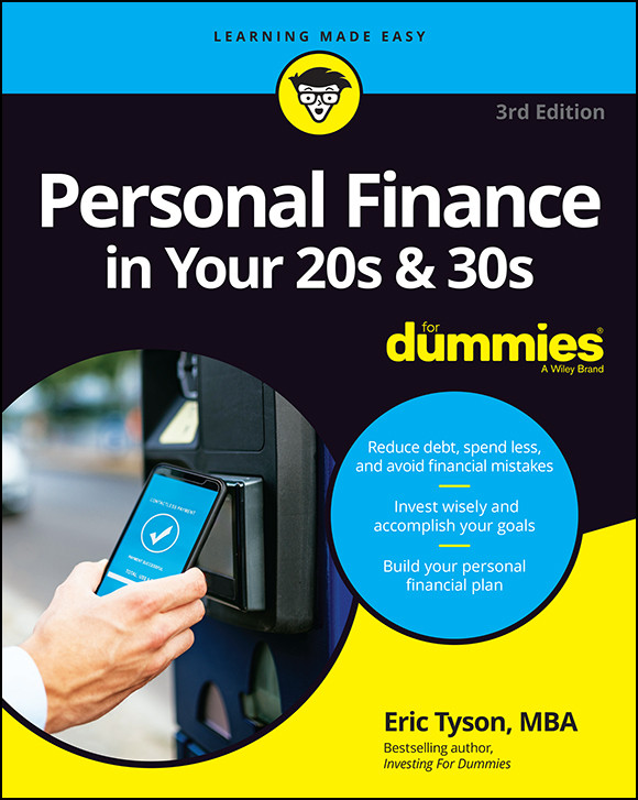 Personal Finance In Your 20s 30s For Dummies Eric Tyson
