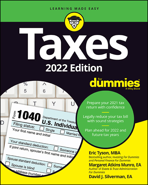 Taxes For Dummies Eric Tyson Margaret Atkins Munro David J Silverman