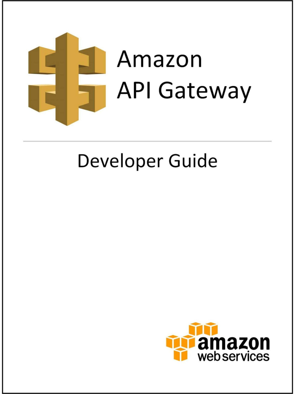 Amazon Api Gateway Amazon Web Services