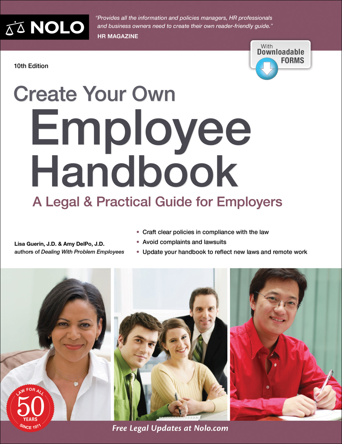 Create Your Own Employee Handbook Lisa Guerinamy Delpo Amy Delpo