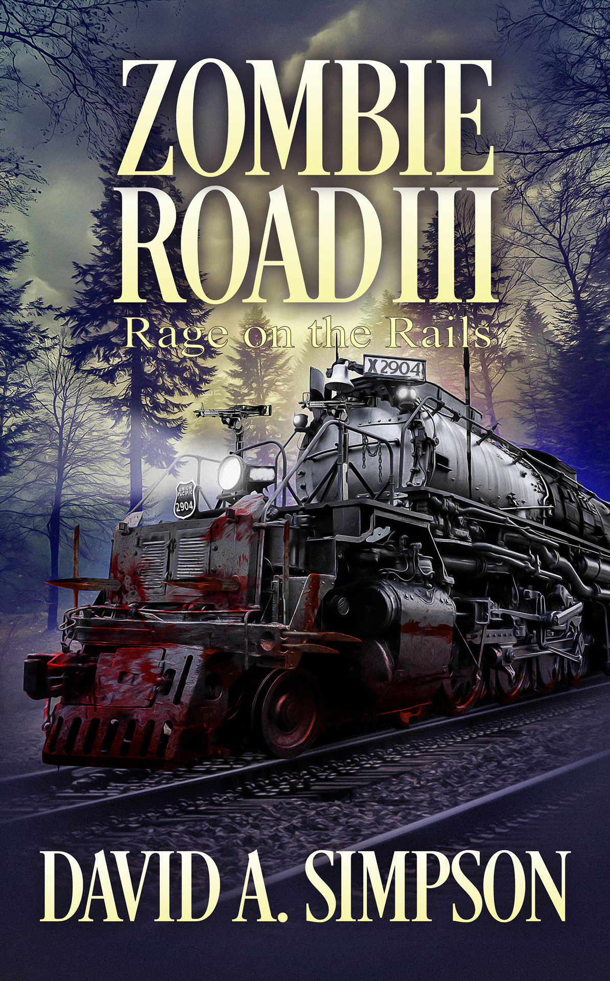 Zombie Road Iii Rage On The Rails Simpson David A