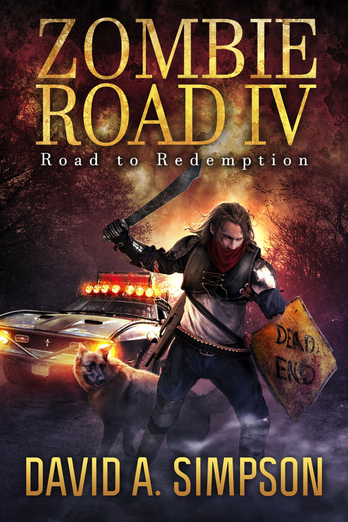 Zombie Road Iv Road To Redemption Simpson David A