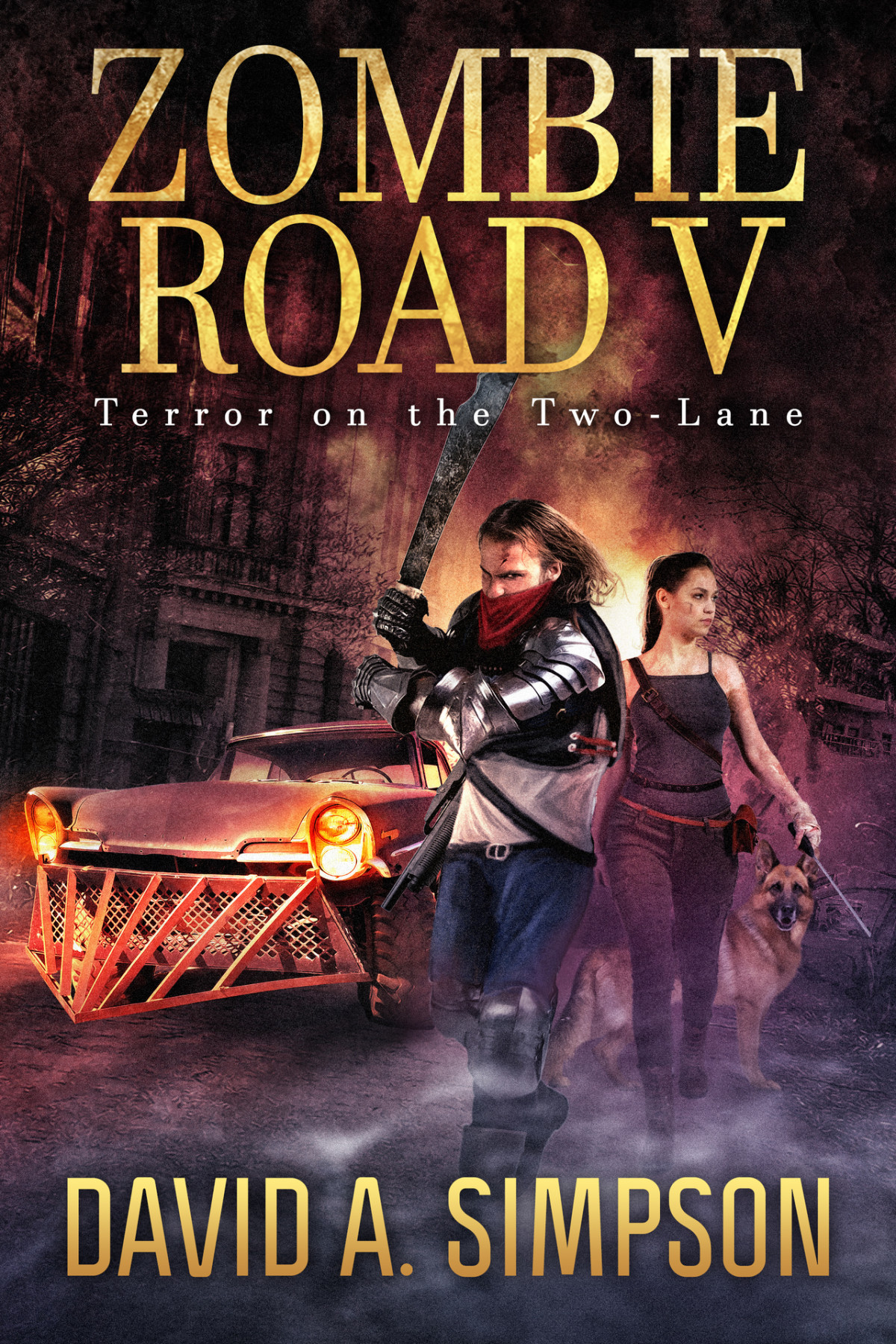 Zombie Road V Terror On The Twolane Simpson David A