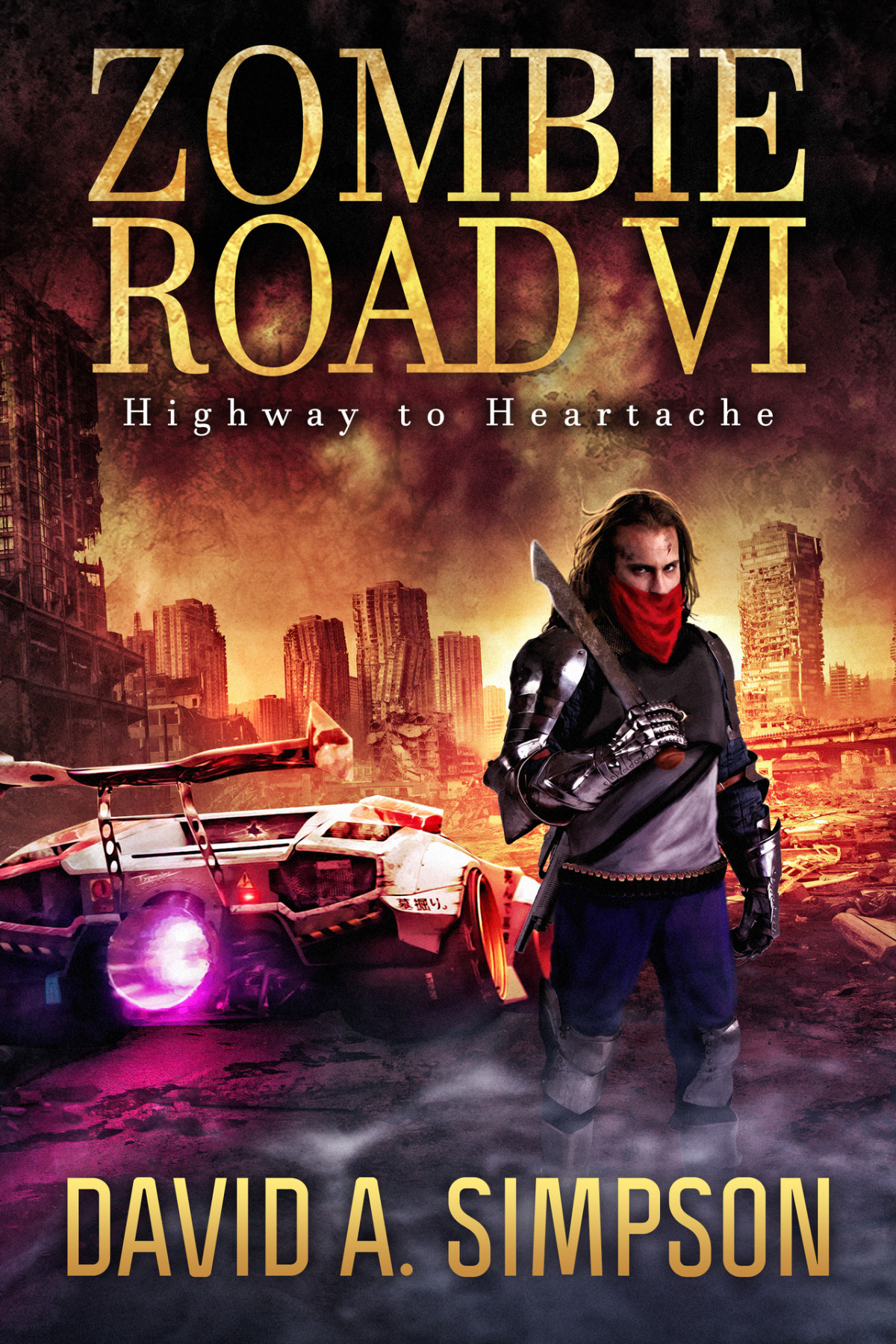 Zombie Road Vi Highway To Heartache Simpson David A