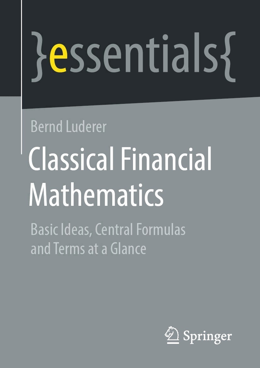 Classical Financial Mathematics 2nd Edition Bernd Luderer