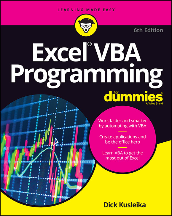 Excel Vba Programming For Dummies Dick Kusleika