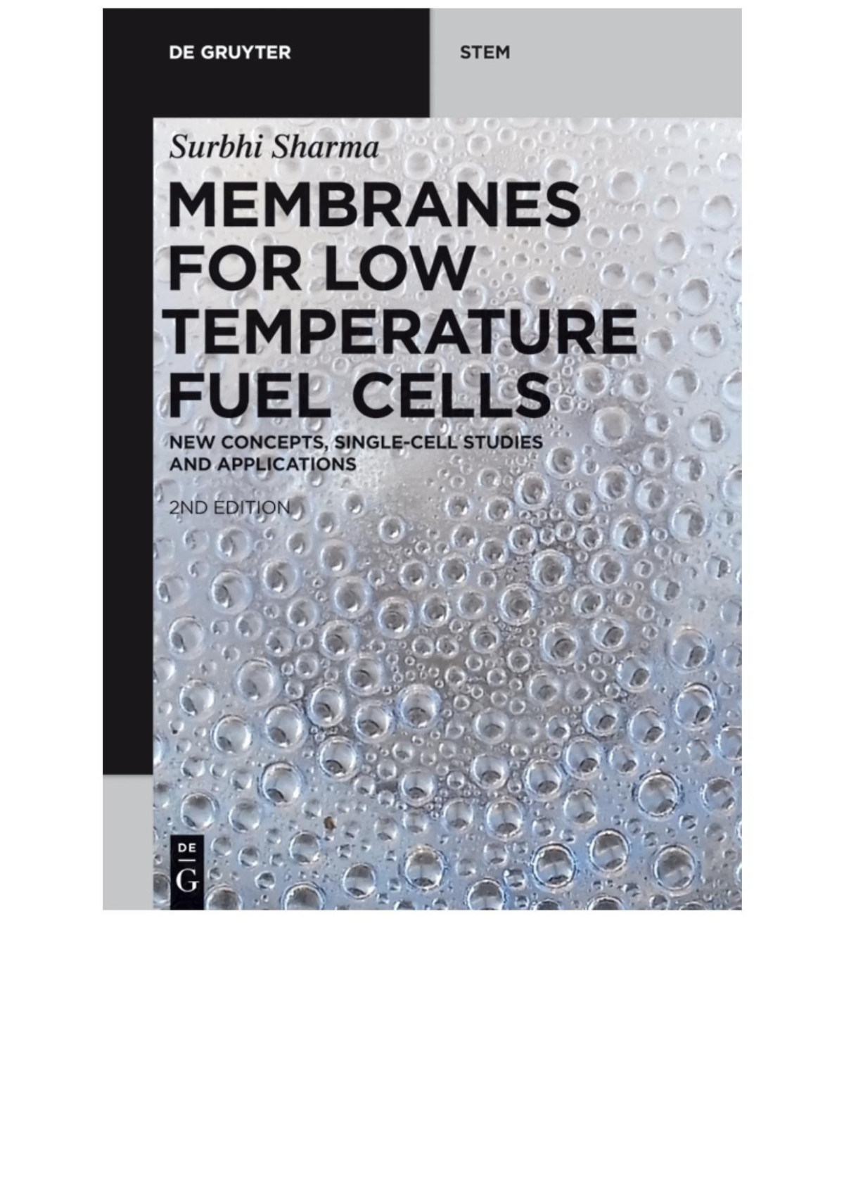 Membranes For Low Temperature Fuel Cells Surbhi Sharma