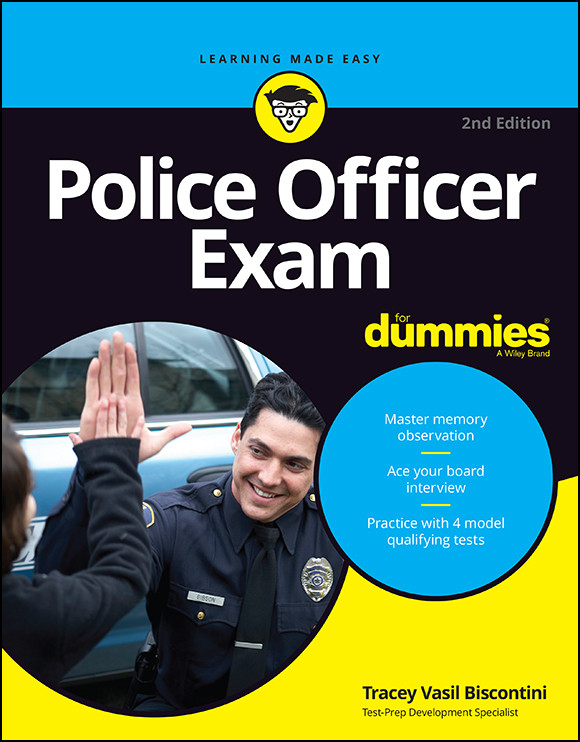 Police Officer Exam For Dummies Tracey Vasil Biscontini Raymond E Foster