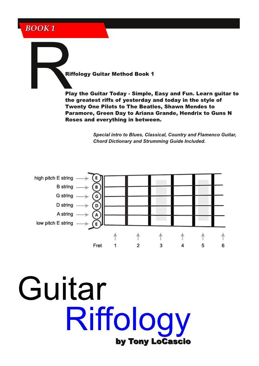 Guitar Riffology Teach Yourself Book 8 Tony Locascio