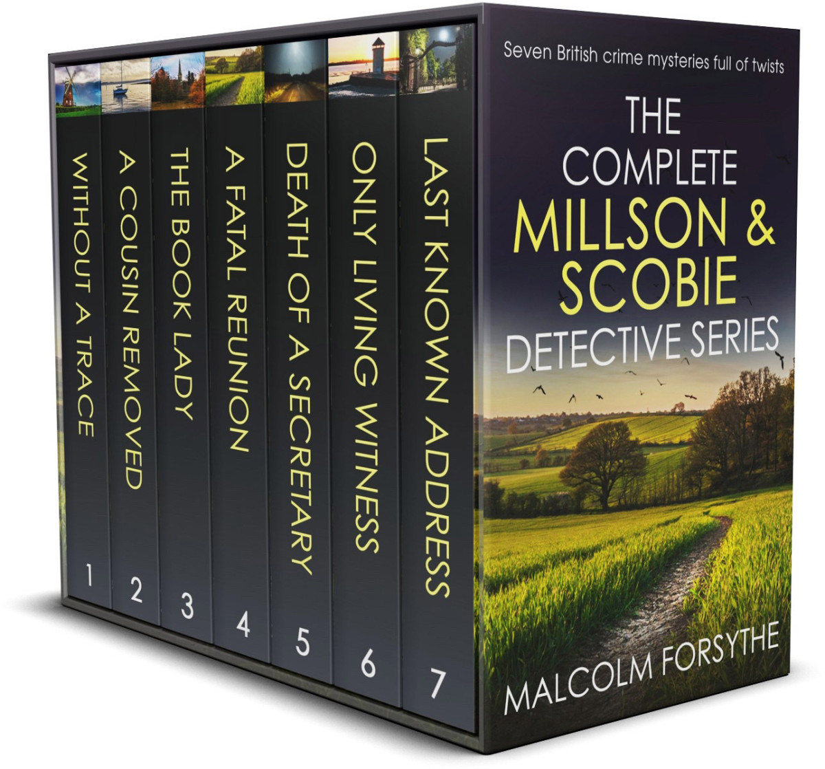 The Complete Millson Scobie Detective Series Seven British Crime Mysteries Full Of Twists British Crime Mystery Box Sets Forsythe