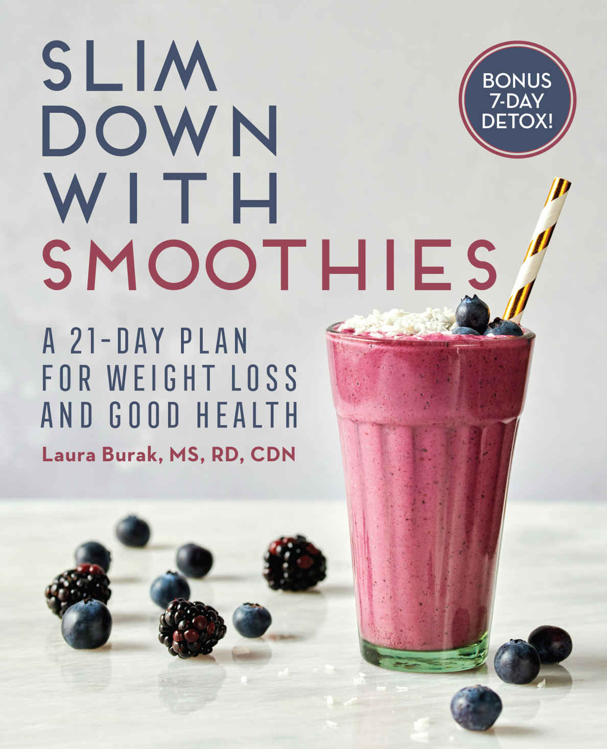 Slim Down With Smoothies A 21day Plan For Weight Loss And Good Health Laura Burak Rd Ms Cdn