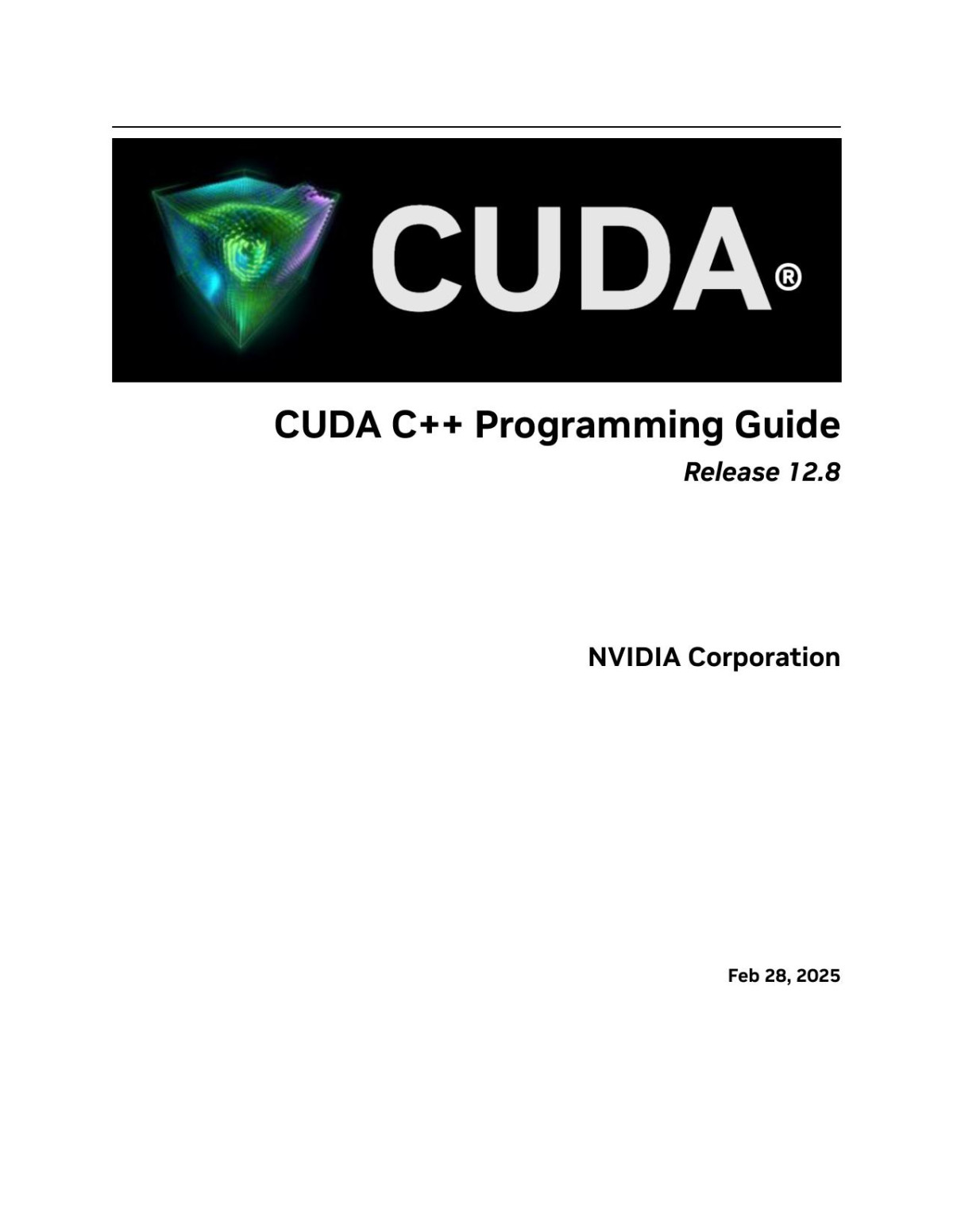 Cuda C Programming Guide 1st Edition Nvidia Corporation