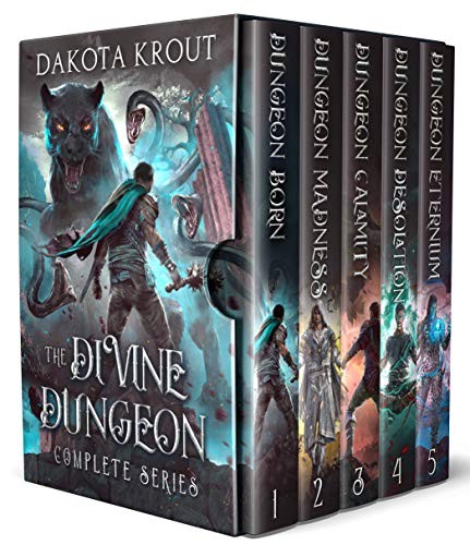 The Divine Dungeon Complete Series Books 15 Dakota Krout