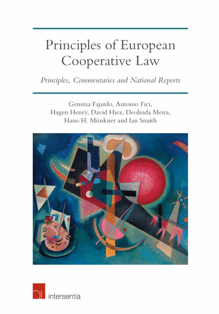 Principles Of European Cooperative Law Deolinda A Meira Antonio Fici