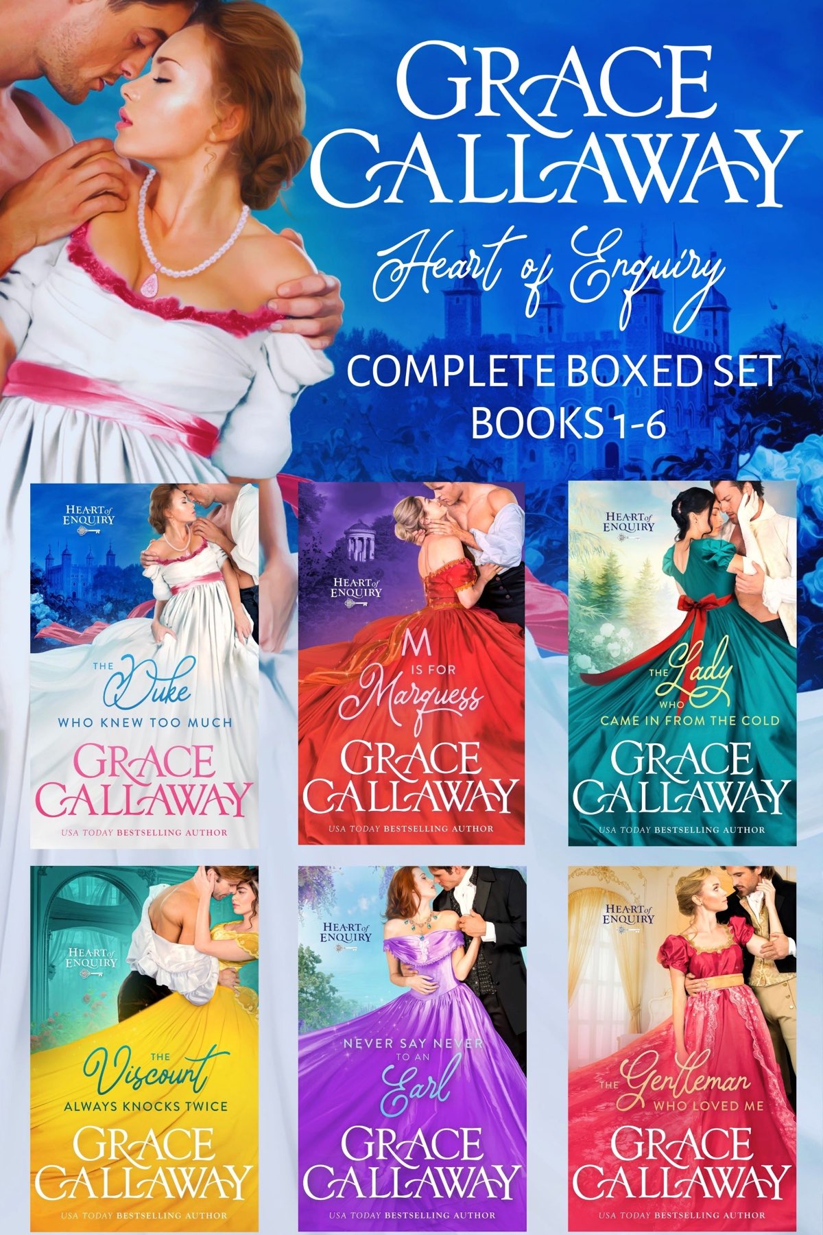 Heart Of Enquiry The Kents Complete Boxed Set Books 16 Bonus Novella Grace Callaway