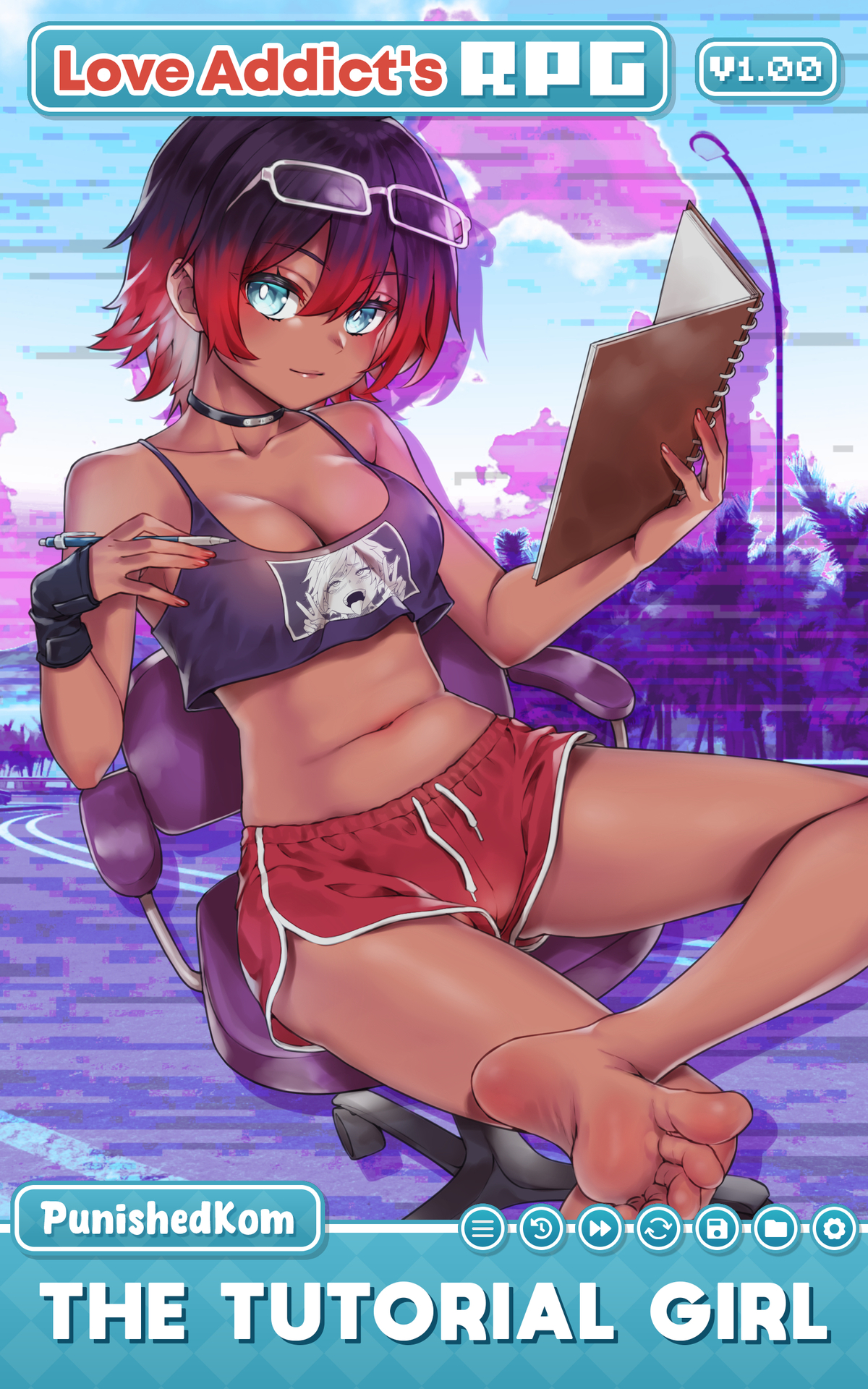 Love Addicts Rpg V100 The Tutorial Girl A Dating Sim Litrpg Slice Of Life Romantic Comedy Harem Series Punished Kom