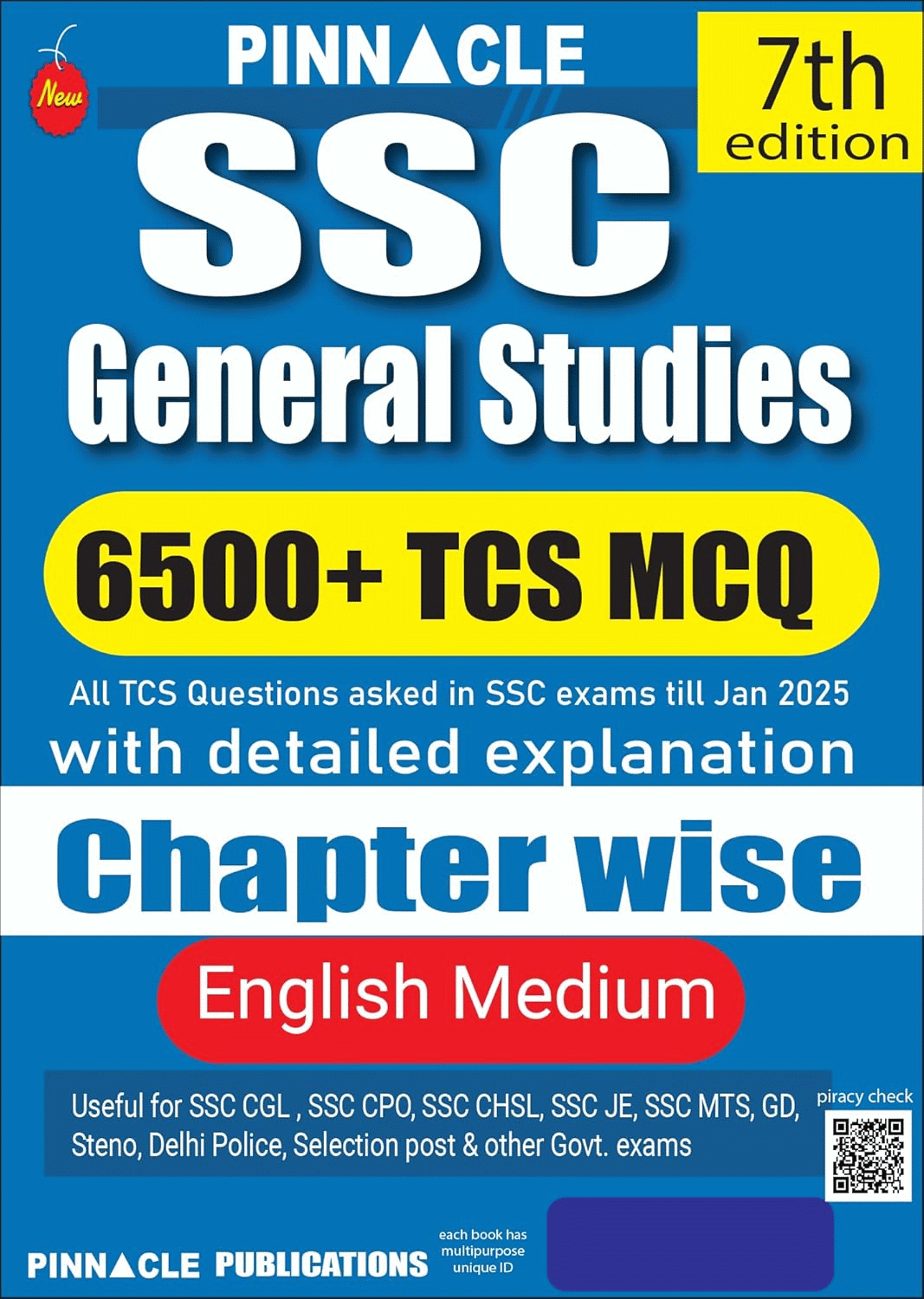 Pinnacle Ssc General Studies 7th Pinnacle