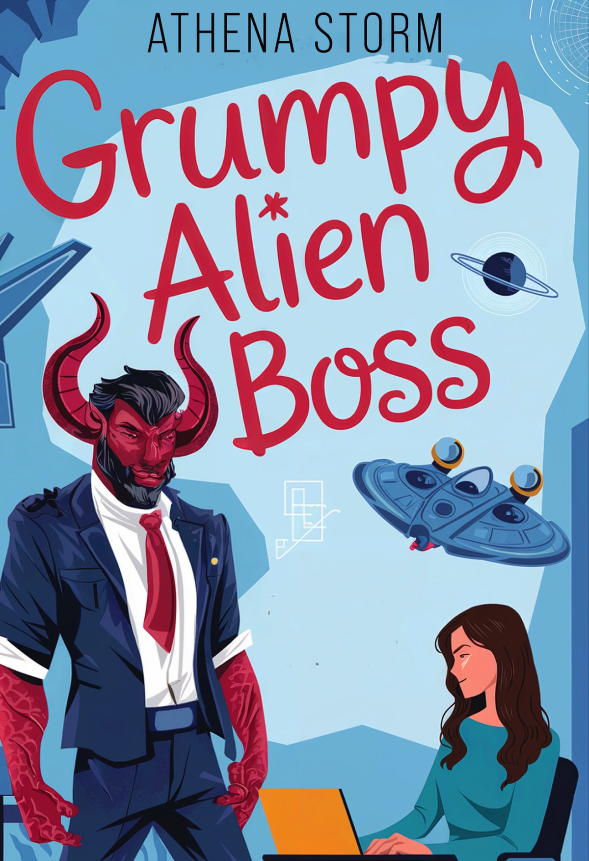Grumpy Alien Boss Athena Storm