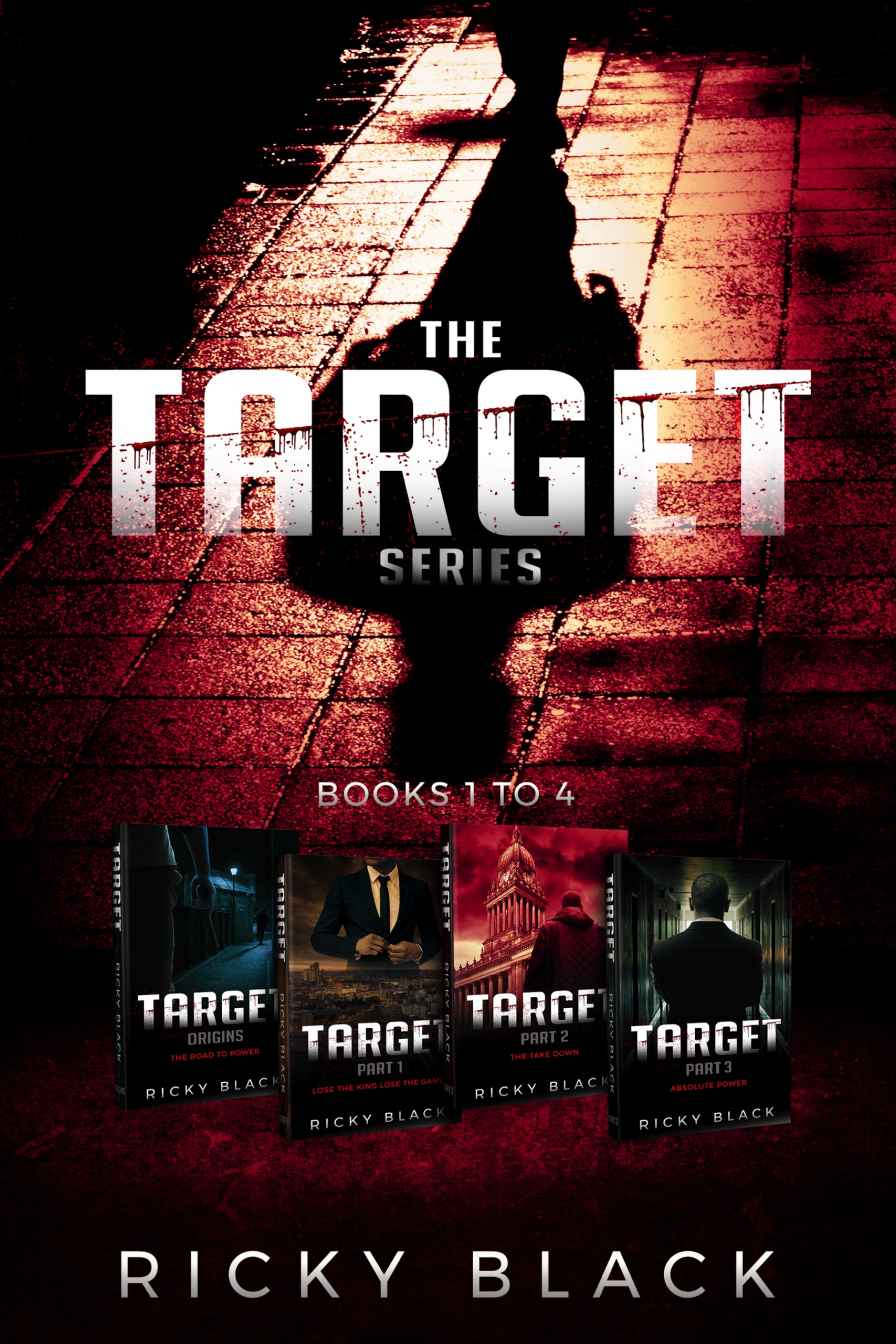 Target Complete Series Boxset A Leeds Gangland Crime Fiction Thriller Ricky Black