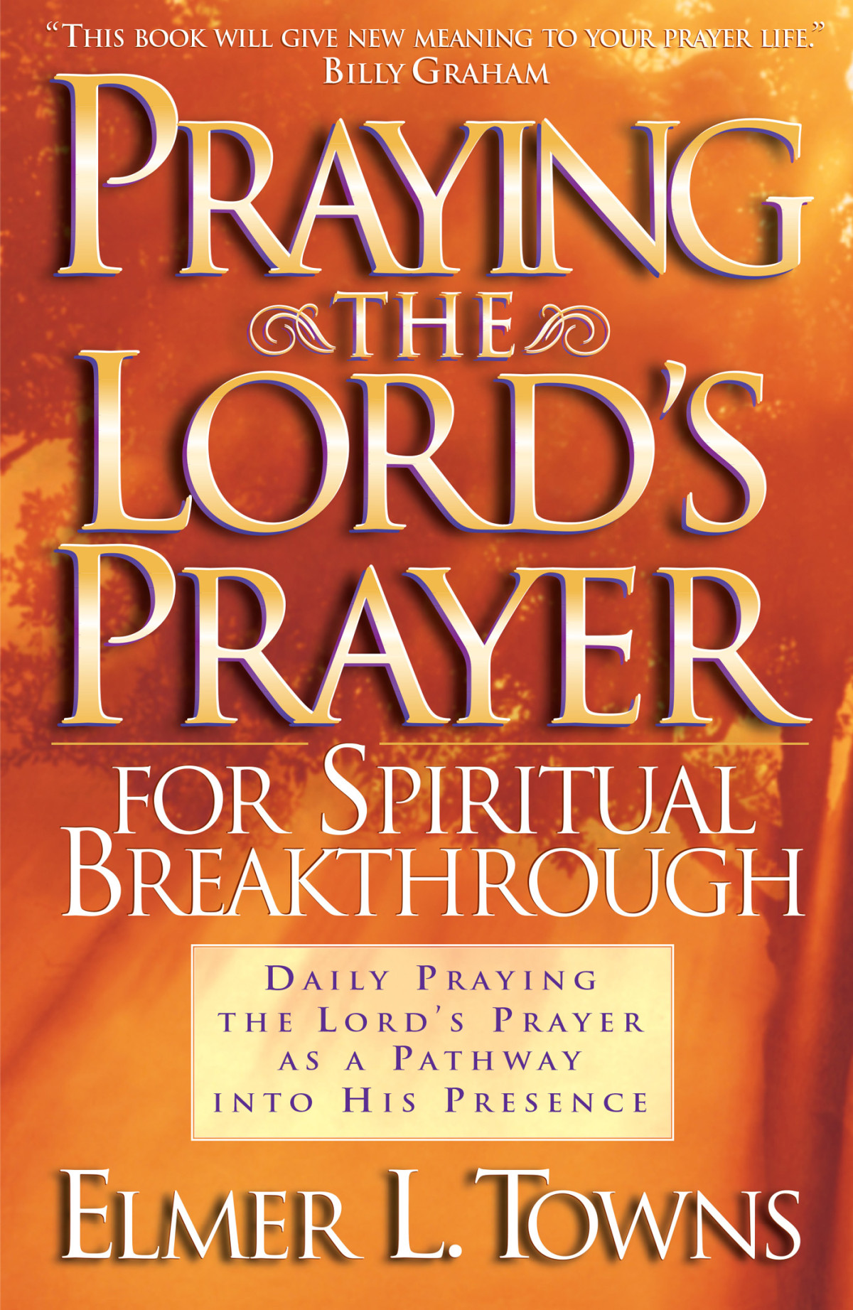 Praying The Lords Prayer For Spiritual Breakthrough Elmer L Towns