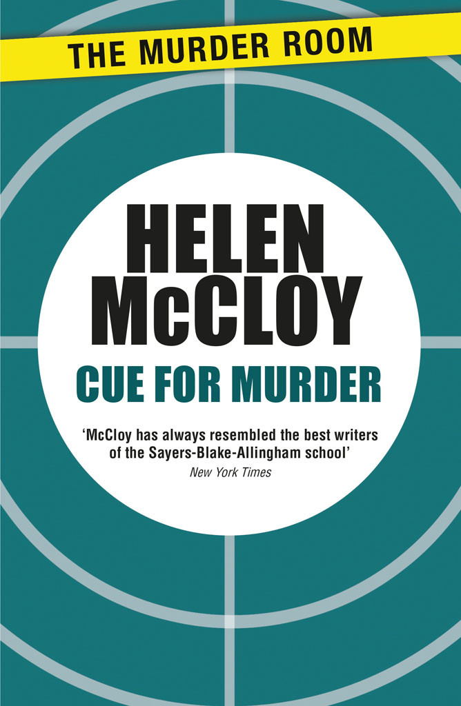 Cue For Murder Helen Mccloy