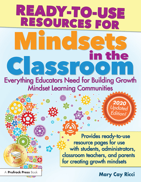 Readytouse Resources For Mindsets In The Classroom Mary Cay Ricci