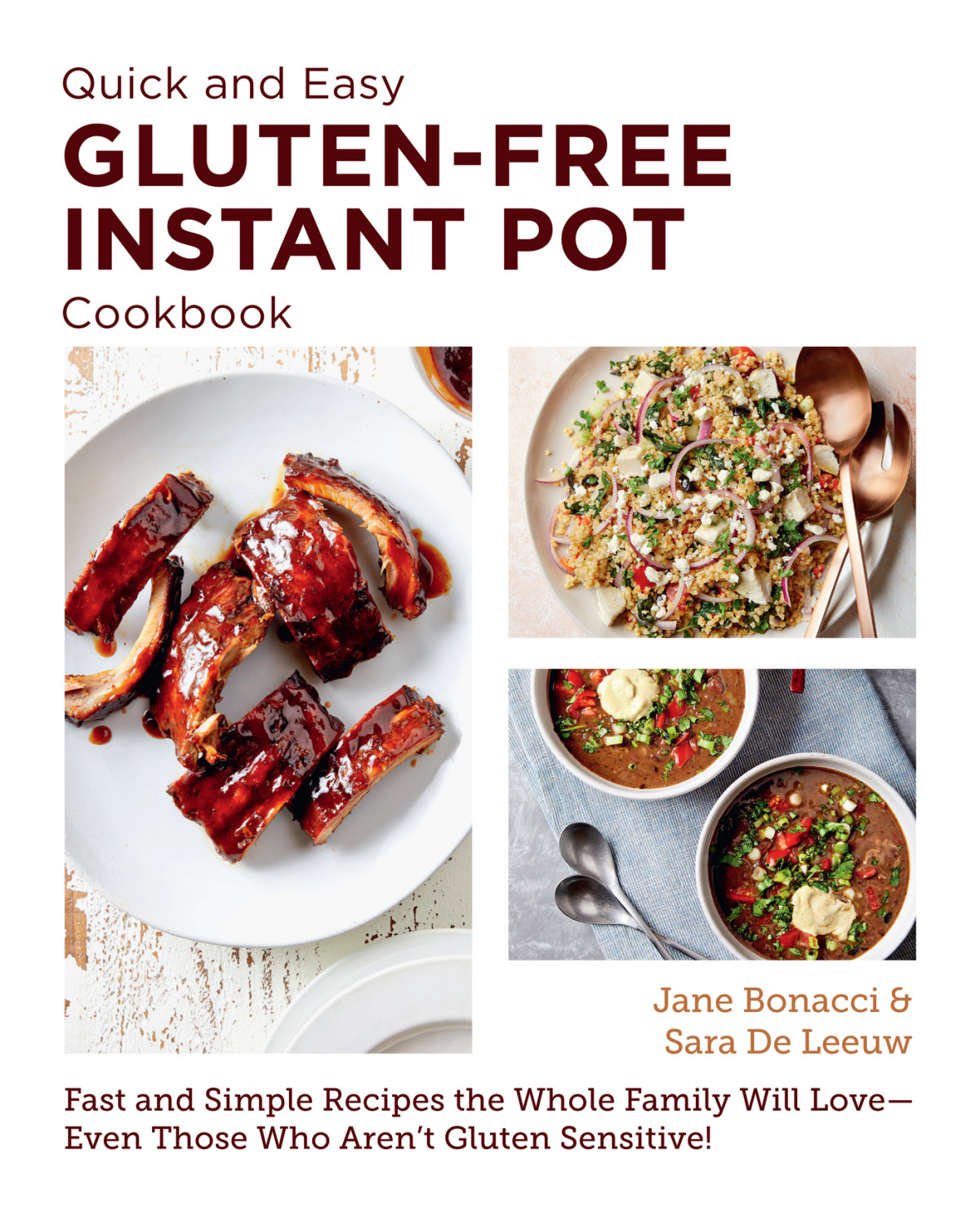 Quick And Easy Gluten Free Instant Pot Cookbook Bonacci Janede Leeuw